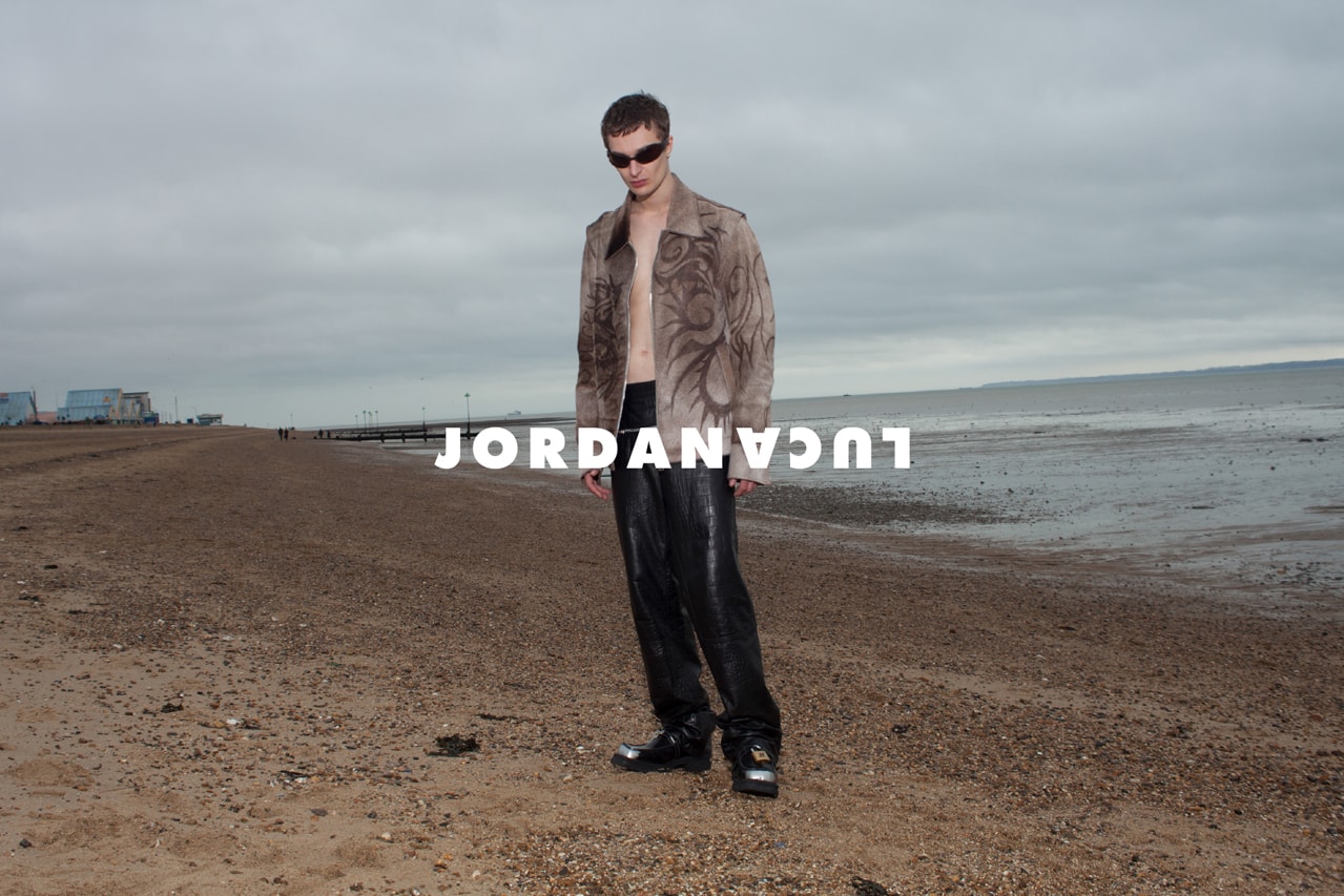 JORDANLUCA Spring Summer 2023 Campaign London Milan Brand Jordan Bowen Luca Marchetto British Seaside Beach