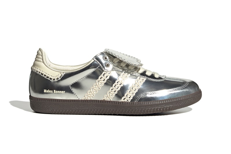 adidas wales bonner fall winter 2023 footwear collection first look metallic silver lace samba sl 72 orange cream release info date price