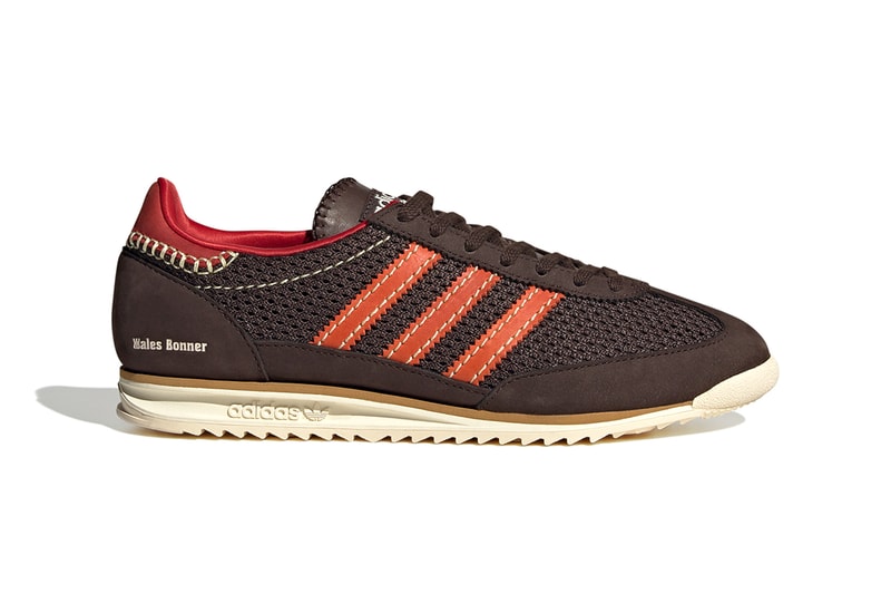 adidas wales bonner fall winter 2023 footwear collection first look metallic silver lace samba sl 72 orange cream release info date price