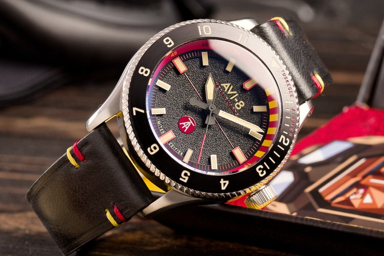 AVI-8 Nods to the 332nd Fighter Group With Flyboy Tuskegee Airmen Meca-Quartz Limited-Edition