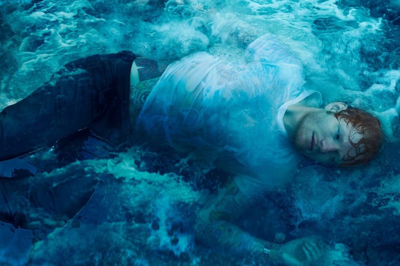 Ed Sheeran Is Swallowed By Waves In "Boat" Music Video