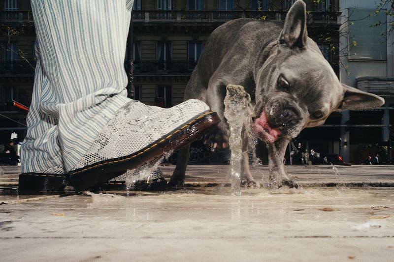 Jyrrel Hits the Streets of Paris to Debut Dr. Martens Python Pack