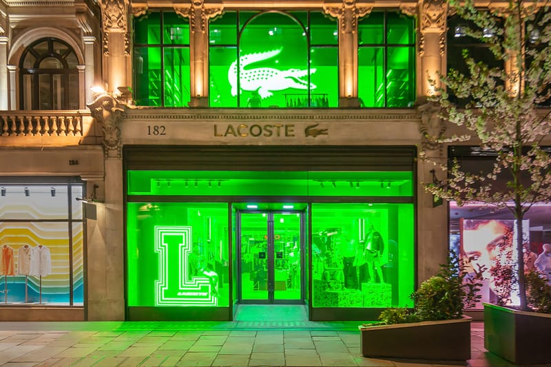 Lacoste Unveils New Store on London's Regent Street