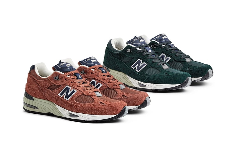 New Balance Dresses Its 991 In "Bruschetta" and "Ponderosa Pine"