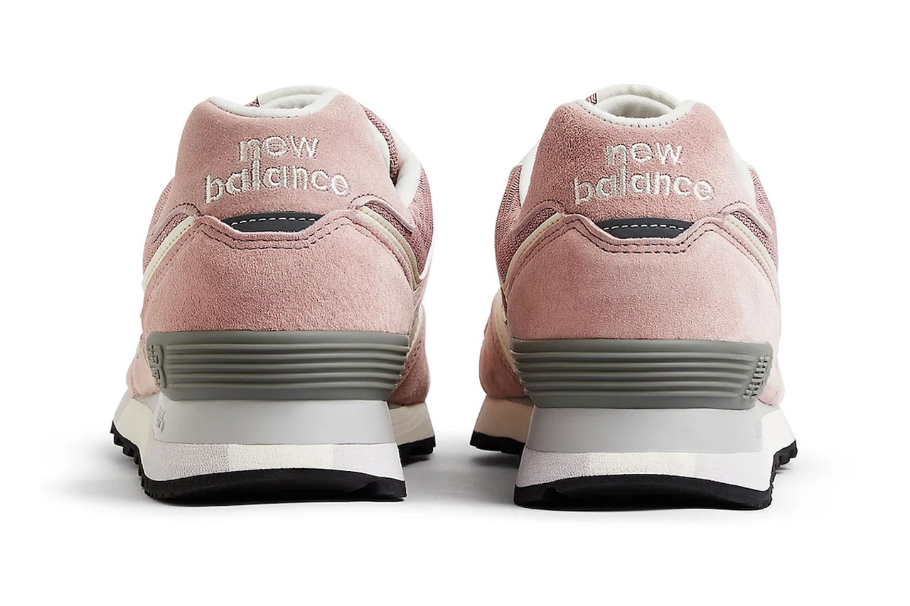 New Balance Made in UK 576 Flimby England Fashion Footwear Trainers Sneakers NB Pink Mauve White Pink