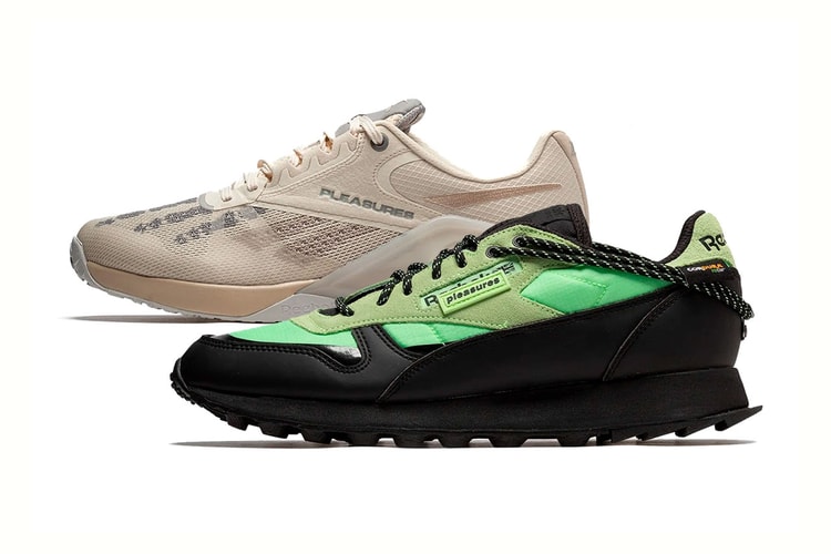 PLEASURES and Reebok Reunite for Classic Leather and Nano 6000 Collaboration