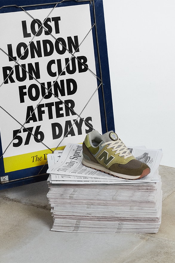 Run The Boroughs New Balance 576 Release Information collaboration details date footwear London marathon uk Lost in London Found in Flimby