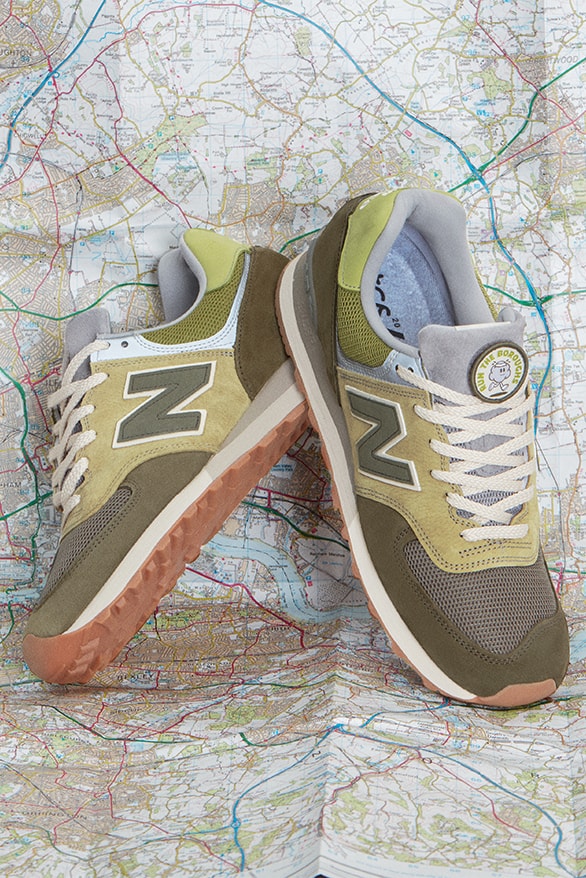 Run The Boroughs New Balance 576 Release Information collaboration details date footwear London marathon uk Lost in London Found in Flimby