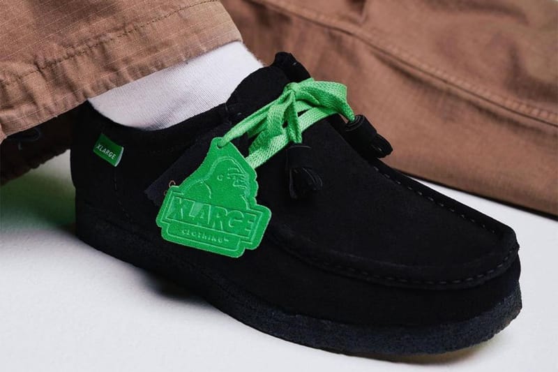XLARGE and Clarks Originals Unite for Blacked-Out Wallabee Boot
