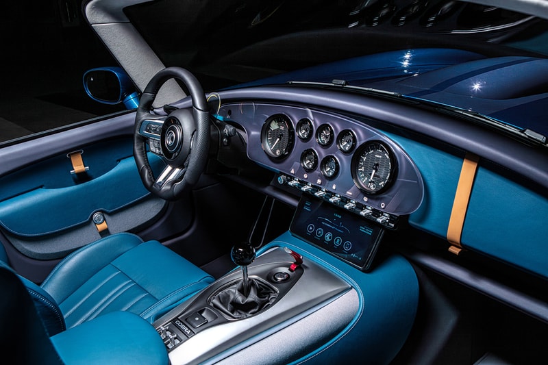 AC Cobra GT Roadster London Debut Reveal Tottenham Hotspurs Stadium Vintage Retro Restomod New V8 Supercar Muscle Classic