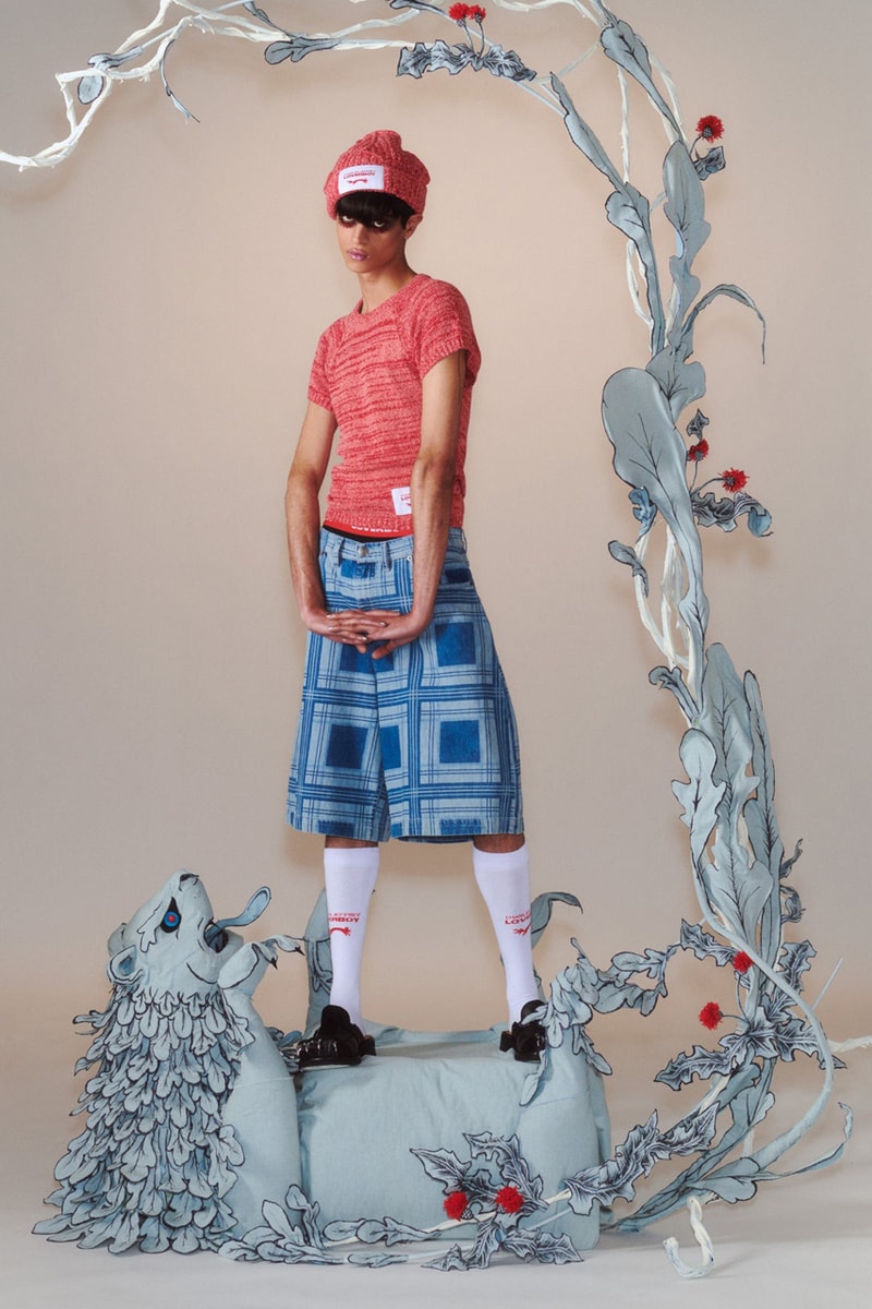 Charles Jeffrey LOVERBOY Pre-Spring 2024 STATANT PASSANT RAMPANT Lookbook Collection Release Information Scottish Designer London