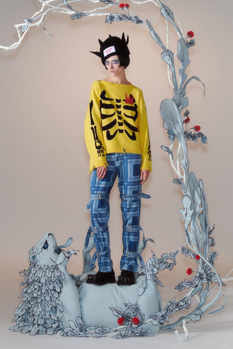 Charles Jeffrey LOVERBOY Pre-Spring 2024 STATANT PASSANT RAMPANT Lookbook Collection Release Information Scottish Designer London