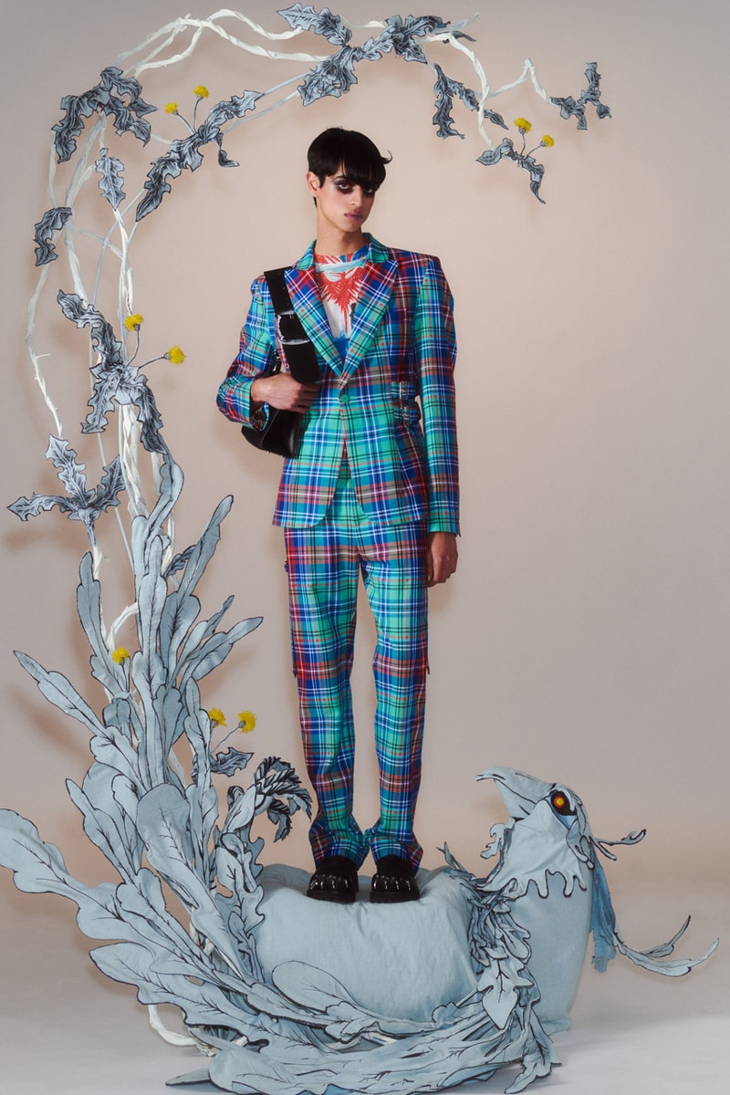 Charles Jeffrey LOVERBOY Pre-Spring 2024 STATANT PASSANT RAMPANT Lookbook Collection Release Information Scottish Designer London