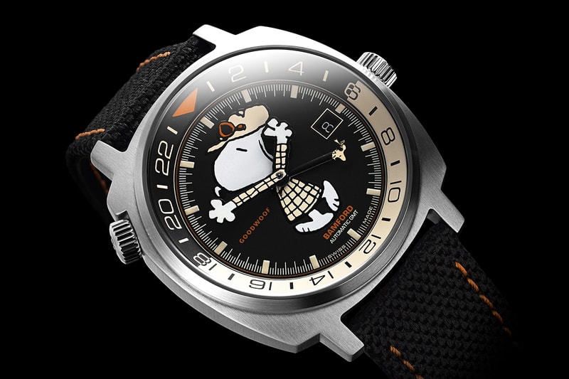 Goodwood x Bamford London Detective Snoopy GMT Watch Collaboration Release Info
