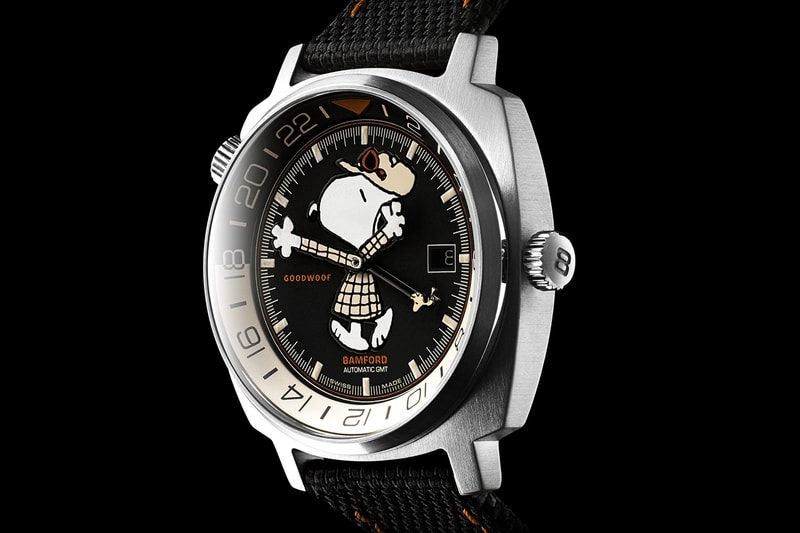 Goodwood x Bamford London Detective Snoopy GMT Watch Collaboration Release Info