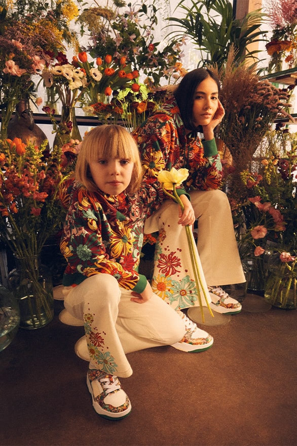Liberty of London PUMA Capsule Collection release information kids womenswear menswear flowers Hackney Chelsea