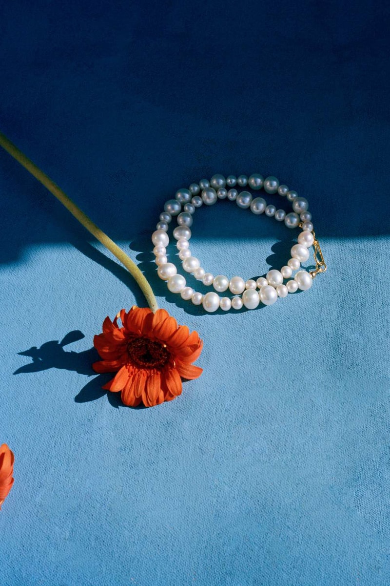 A Sinner in Pearls New London Jewelry Brand Men in Pearl Necklaces Bracelets Earrings Drops