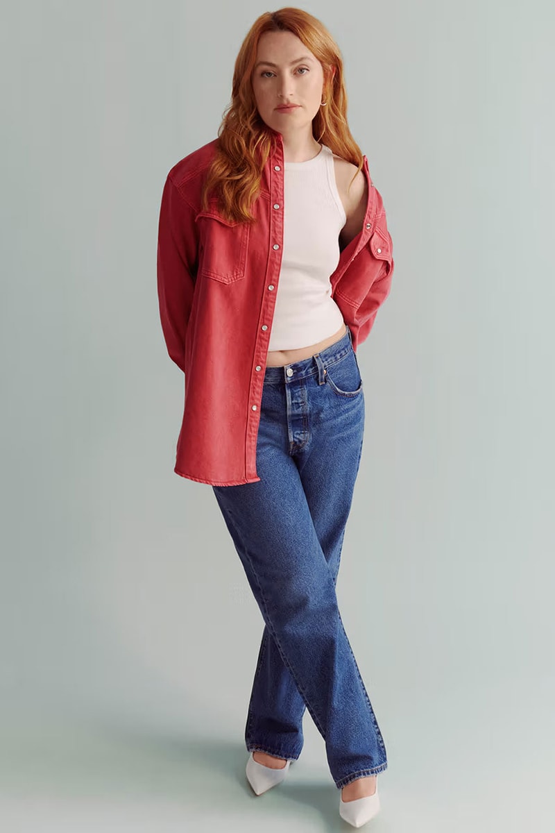 Amelia Dimoldenberg Levi's Chicken Shop Date Spring Summer 2033 Dave AJ Tracey Central Cee Aitch Jack Harlow Ed Sheeran