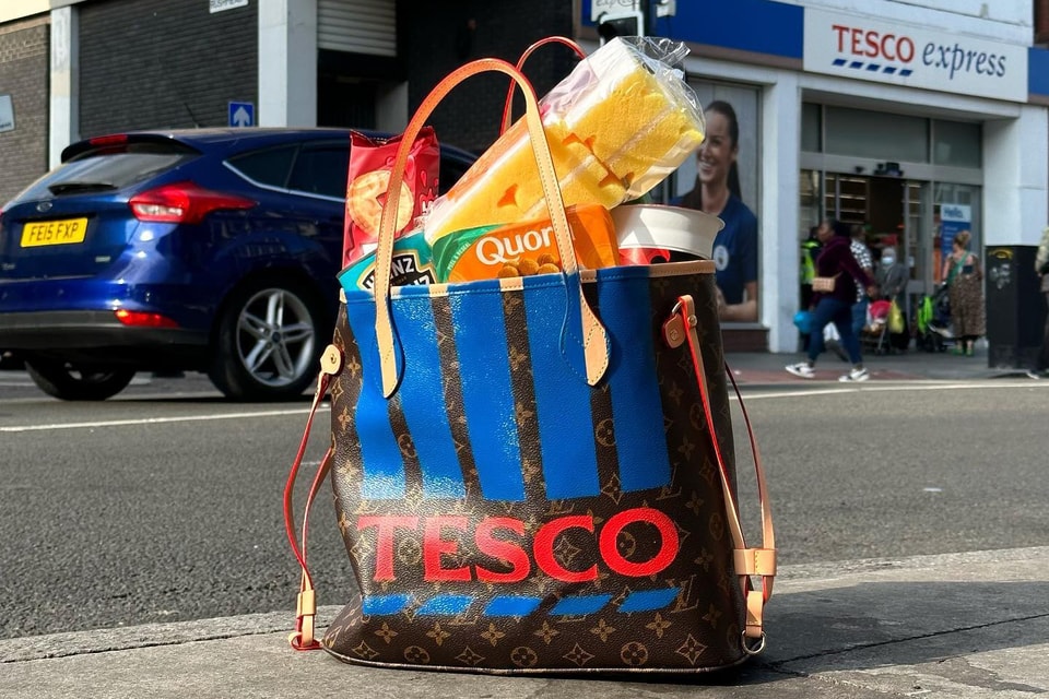 Artist Corbin Shaw's Tesco Louis Vuitton Bag