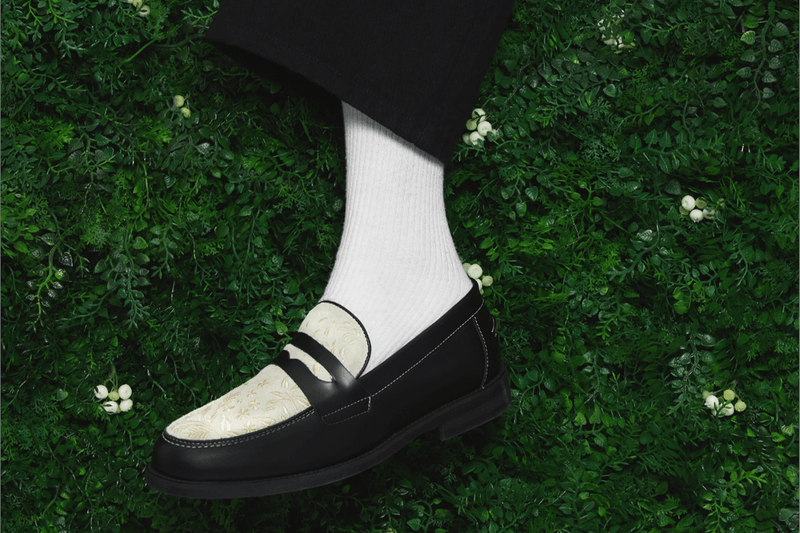 Duke + Dexter Percival Collaboration release information details date uk London menswear penny loafer