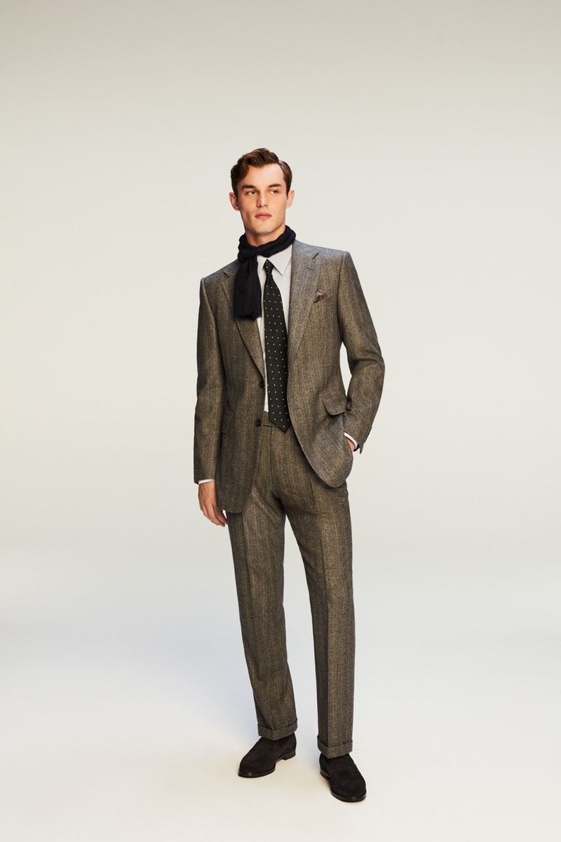 dunhill Spring/Summer 2024 Collection Lookbook Quiet Luxury British UK Brand Menswear Suits Tailoring 