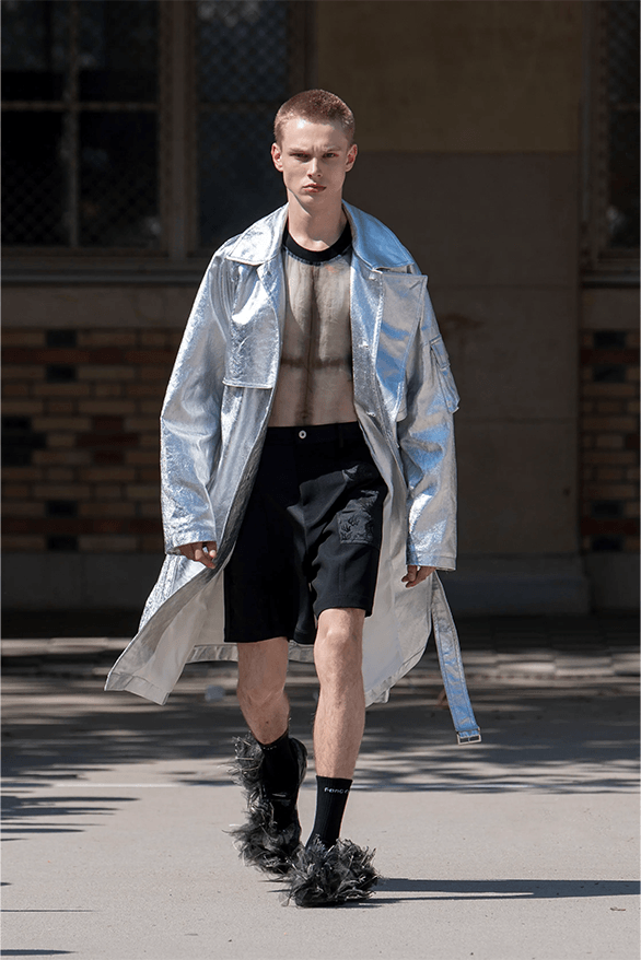 Feng Chen Wang Spring Summer 2024 Paris Fashion Week London uk designer nike Air Force 1 sneakers footwear menswear womenswear sportswear