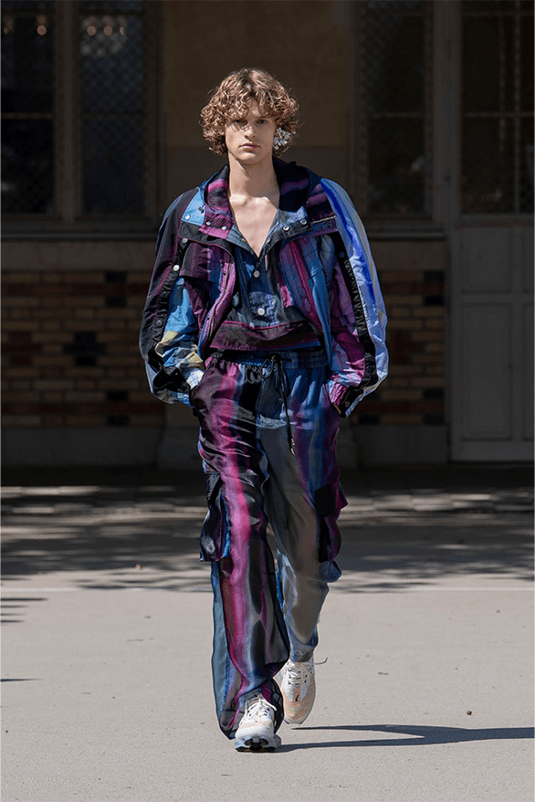 Feng Chen Wang Spring Summer 2024 Paris Fashion Week London uk designer nike Air Force 1 sneakers footwear menswear womenswear sportswear