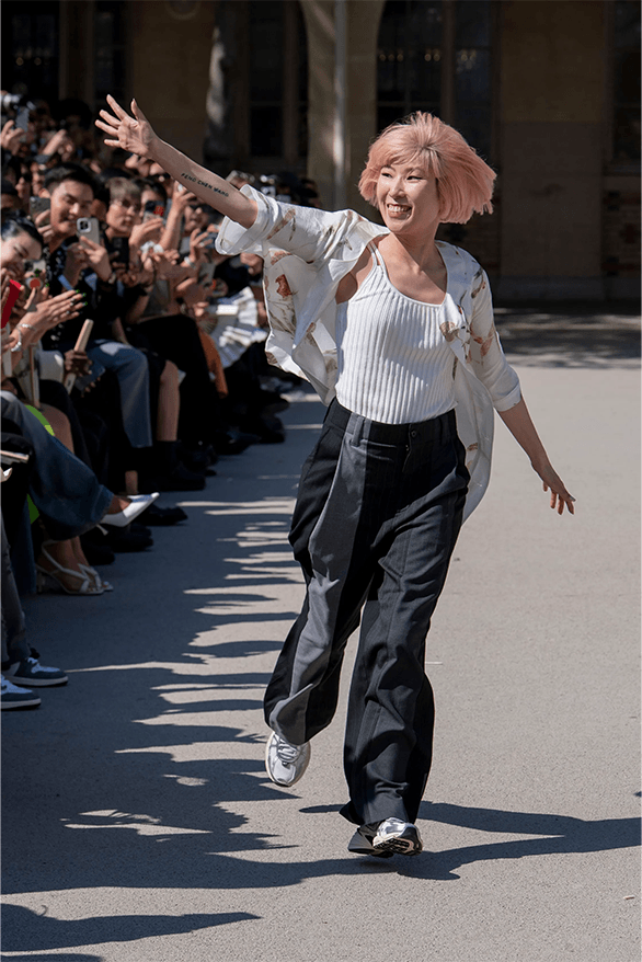 Feng Chen Wang Spring Summer 2024 Paris Fashion Week London uk designer nike Air Force 1 sneakers footwear menswear womenswear sportswear