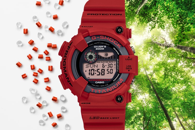 latest frogman g shock