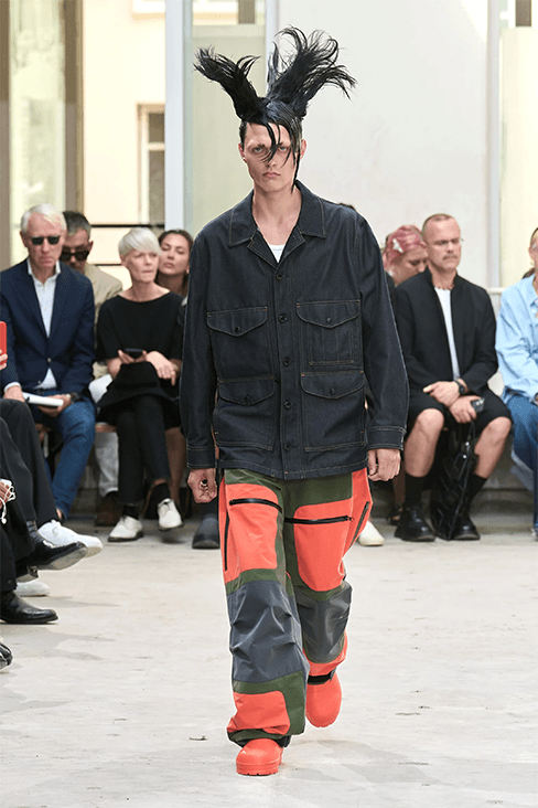 Junya Watanabe Spring Summer 2024 Paris Fashion Week runway show menswear palace stussy