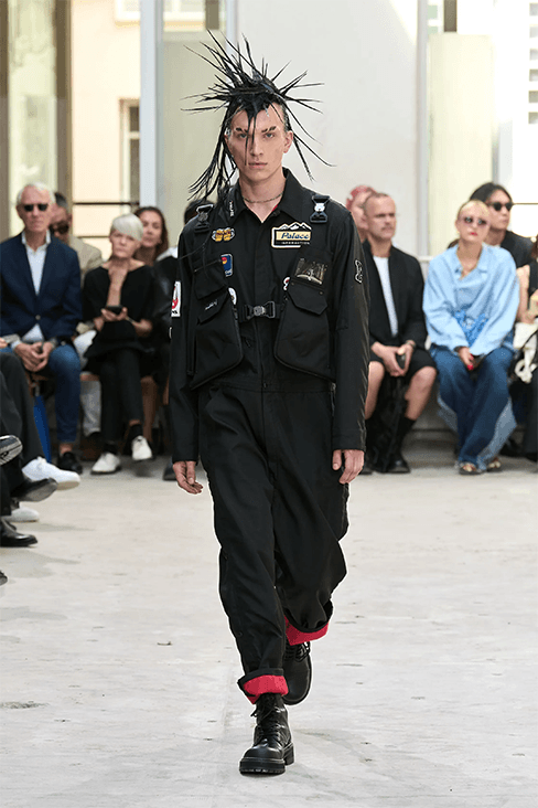 Junya Watanabe Spring Summer 2024 Paris Fashion Week runway show menswear palace stussy