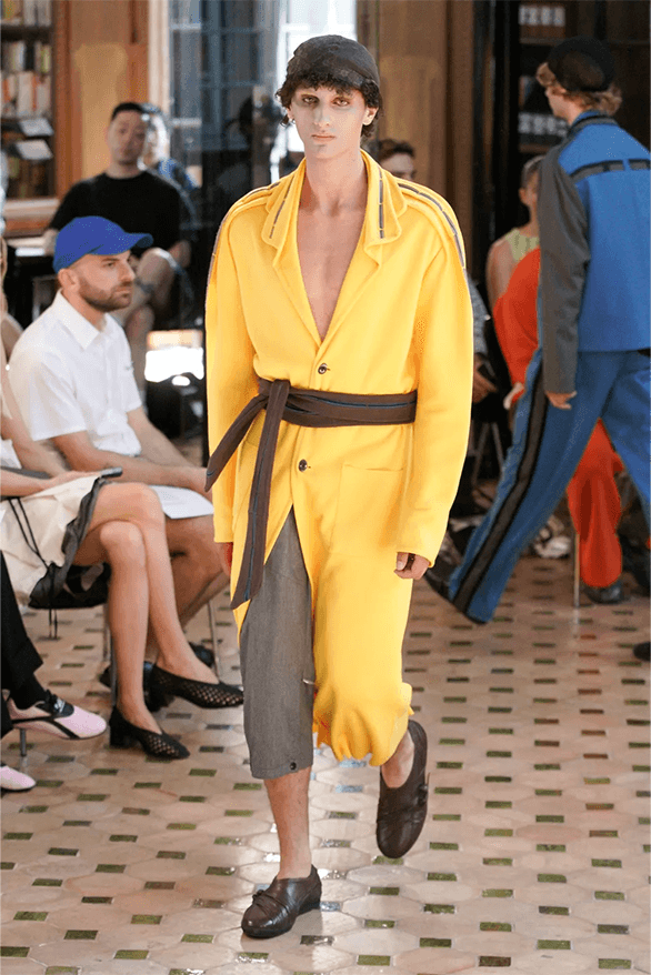 Kiko Kostadinov Spring Summer 2024 Paris Fashion Week runway show menswear London uk designer Asics