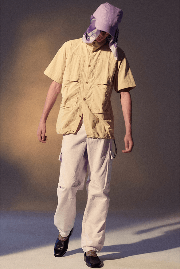 RANRA Spring/Summer 2024 Menswear Lookbook collection gorpcore London Iceland streetwear Arnar Már Jónsson Luke Stevens