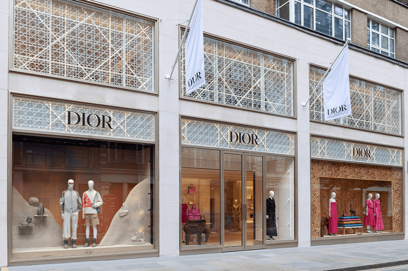 Dior New Store London Sloane Street opening design United Kingdom menswear womenswear