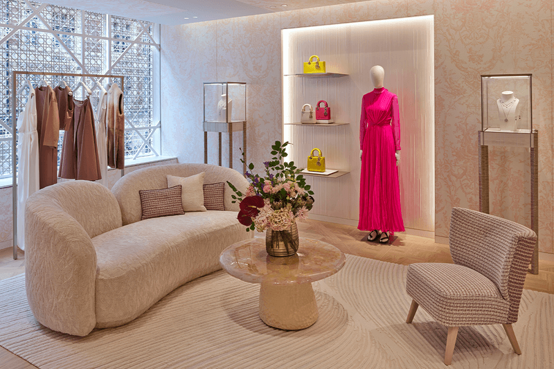 Dior New Store London Sloane Street opening design United Kingdom menswear womenswear