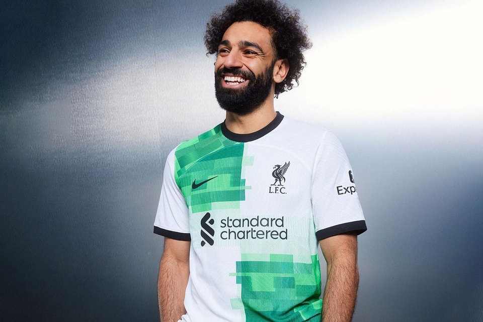 LFC unveils '90s-inspired white and green away kit for 2023-24