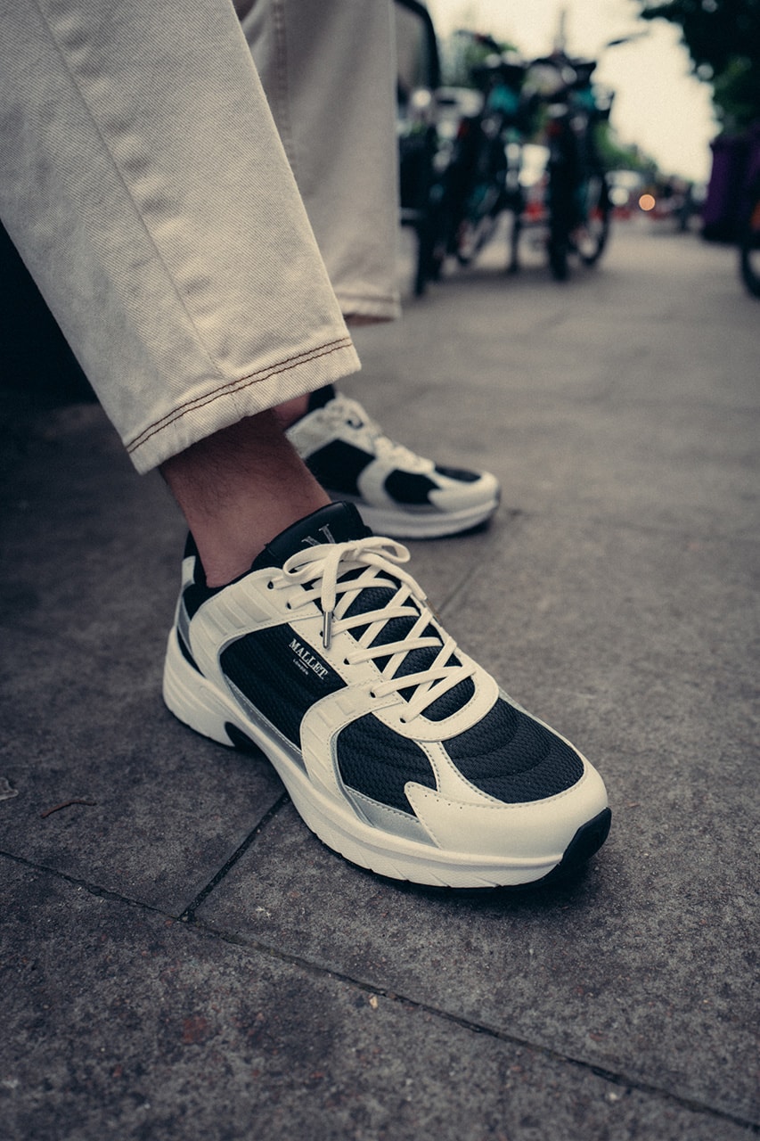 mallet london sneaker footwear british holloway commuter silhouette sportswear fashion streetwear
