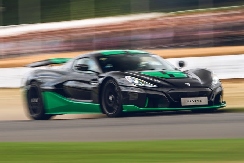 Watch the Rimac Nevera Set the Goodwood Festival of Speed Hill Climb Production Car Record