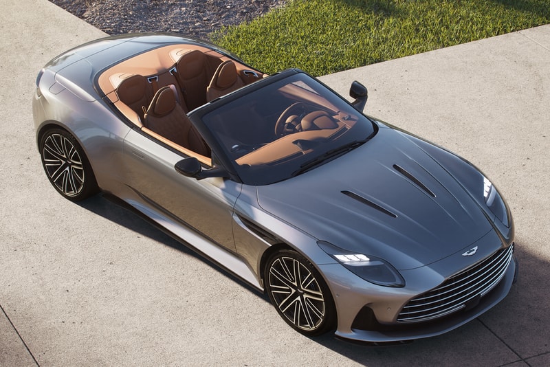 Aston Martin DB12 Volante Release Information Super Tourer Convertible V8 Super Car Sports Car 