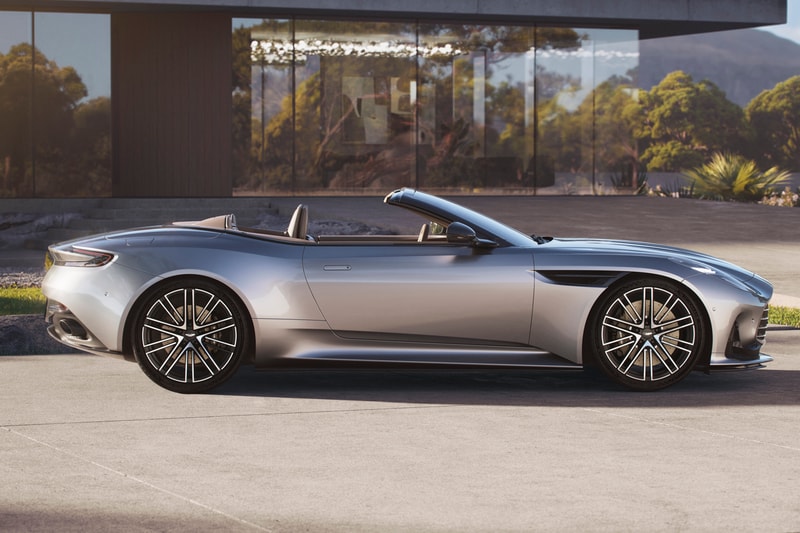 Aston Martin DB12 Volante Release Information Super Tourer Convertible V8 Super Car Sports Car 