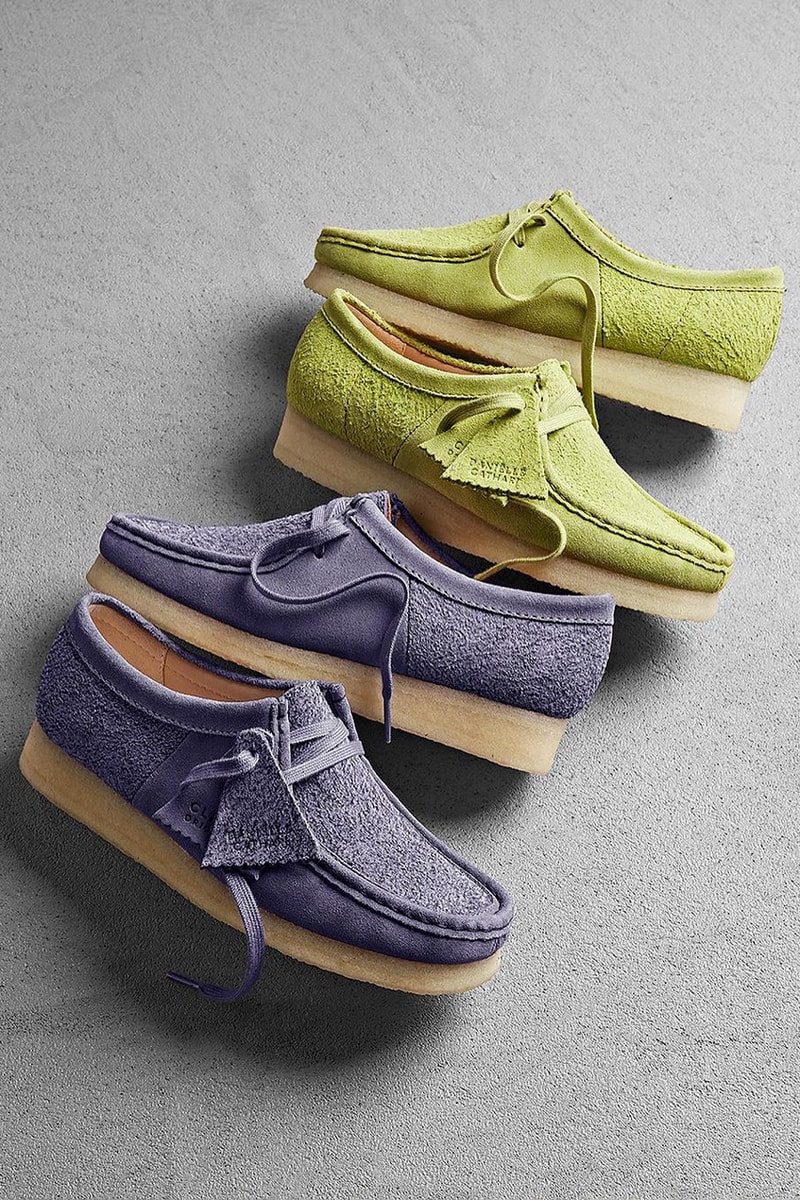 Daniëlle Cathari Clarks Originals Wallabee Silhouette Footwear Fashion Dutch Design Fashion Streetwear Colors Vibrancy Suede Mesh