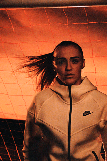 Nike Don't Sweat the Tech-nique Campaign tech fleece outerwear technology Eerling Haaland Phil Foden Carlos Alcaraz Naomi Osaka