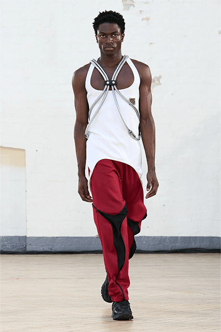 Fashion East Spring Summer 2024 London Fashion Week menswear womenswear runway Olly shinder standing ground Lulu Kennedy Johanna Parv