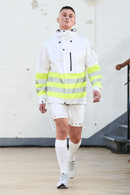 Fashion East Spring Summer 2024 London Fashion Week menswear womenswear runway Olly shinder standing ground Lulu Kennedy Johanna Parv