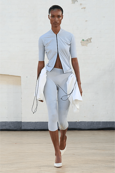 Fashion East Spring Summer 2024 London Fashion Week menswear womenswear runway Olly shinder standing ground Lulu Kennedy Johanna Parv