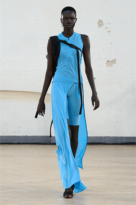 Fashion East Spring Summer 2024 London Fashion Week menswear womenswear runway Olly shinder standing ground Lulu Kennedy Johanna Parv