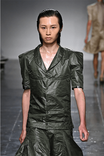 HARRI Spring Summer 2024 London Fashion Week menswear womenswear runway Harikrishnan Keezhathil Surendran Pillai latex sam smith