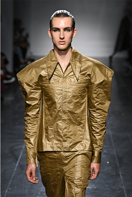 HARRI Spring Summer 2024 London Fashion Week menswear womenswear runway Harikrishnan Keezhathil Surendran Pillai latex sam smith