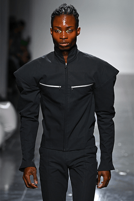 HARRI Spring Summer 2024 London Fashion Week menswear womenswear runway Harikrishnan Keezhathil Surendran Pillai latex sam smith