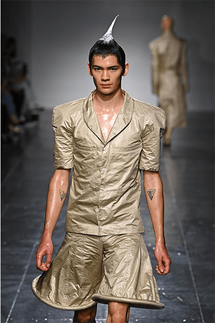 HARRI Spring Summer 2024 London Fashion Week menswear womenswear runway Harikrishnan Keezhathil Surendran Pillai latex sam smith